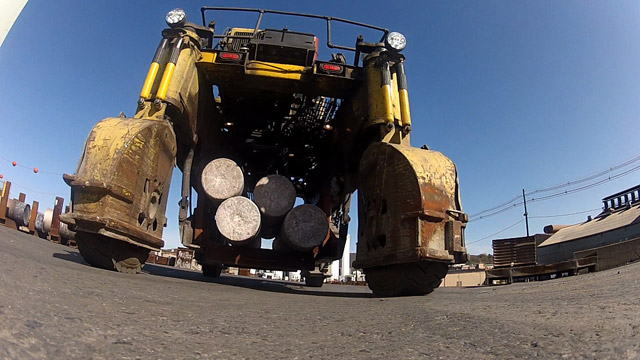 GoPro HD Hero2 on the Steel Mill Shoot