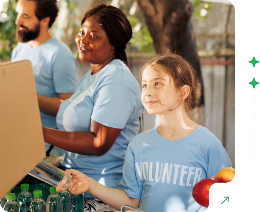 Book a demo and get ready to meet your fundraising goals.